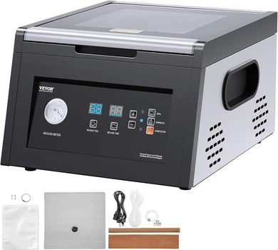 Камерный вакуумный упаковщик пищевых продуктов VEVOR YJ-300TV1 (380 W)