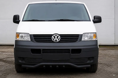 Передняя защита волна-гриль ST007-1 Black (нерж. сталь) для Volkswagen T5 Caravelle 2004-2010 гг