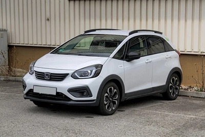 Рейлинги на крышу черные OEM (ABS-пластик) для Honda FIT/Jazz 2020– гг