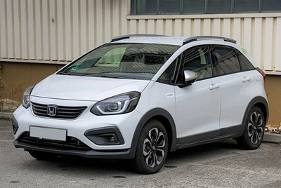 Серые рейлинги OEM (ABS-пластик) для Honda FIT/Jazz 2020– гг