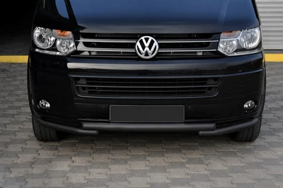 Передняя защита ST009 Greyder Black (нерж.) для Volkswagen T5 2010-2015 гг