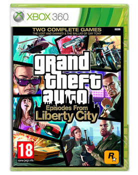 Гра Microsoft Xbox 360 Grand Theft Auto: Episodes from Liberty Англійська Версія