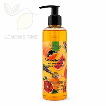 Антицелюлітне масажне масло Top Beauty Anti-Cellulite Oil Папая - Грейпфрут 200 мл