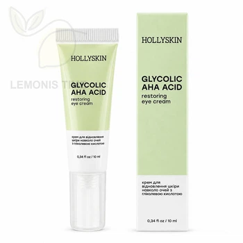 Крем для кожи вокруг глаз с гликолевой кислотой HOLLYSKIN Glycolic AHA Acid Eye Cream 10 мл