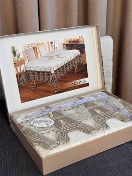 Скатертина Велюр Maison Royale 160x260 Mai Paris Cream
