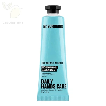 Парфумований зволожувальний крем для рук Mr.SCRUBBER Moisturizing Hand Cream Breakfast in Soho 30 г