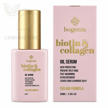 Сыворотка-масло для волос Bogenia Biotin & Collagen Oil Serum BG451.004, 60 мл