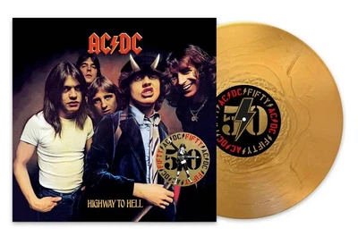 Вінілова платівка Sony Music AC/DC Highway To Hell Special Edition 50th Anniversary Gold Coloured Vinyl LP 0196588345517