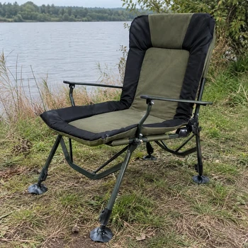 Большое карповое кресло для рыбака Ranger Strong SL-107 до 160 кг