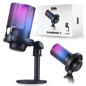 Конденсаторний мікрофон DNA GAMEMIC 1 USB RGB для геймерів та стримерів (5908249842120)