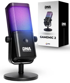 Mikrofon pojemnościowy DNA GAMEMIC 2 USB RGB z redukcją szumów (5908249842137)