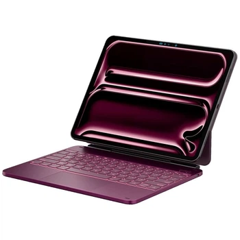 Чехол Typecase Edge с клавиатурой для iPad Pro 13 2024 Raspberry (KB206-130P-D-RBY-RBY-B-US-V0)