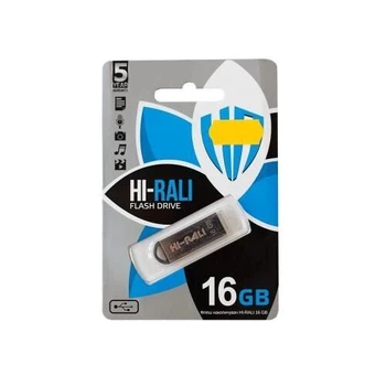 Флеш накопичувач Hi-Rali Fit USB 2.0 16GB Silver