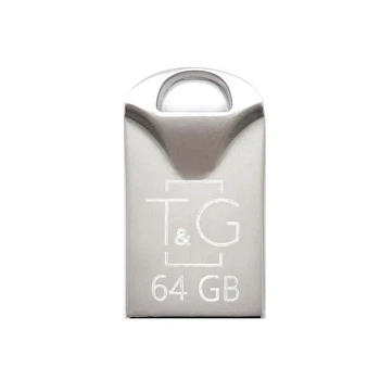 Флеш накопичувач T&G Metal TG106 USB 2.0 64GB Silver