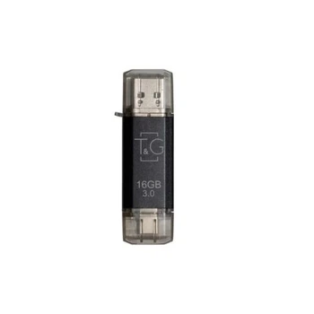 Флеш накопичувач T&G Star TG009TC Type C / USB 3.0 16GB Black
