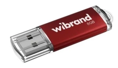 Флеш накопичувач Wibrand Cougar USB 2.0 8GB Red