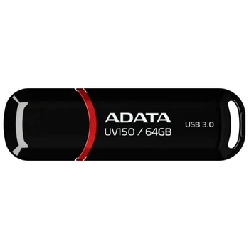 Флеш накопичувач ADATA UV150 USB 3.2 Gen 1 64GB Black