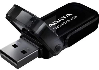Флеш накопичувач ADATA UV240 USB 2.0 64GB Black