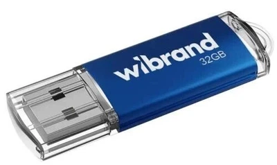 Флеш накопичувач Wibrand Cougar USB 2.0 32GB Blue