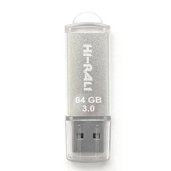 Флеш накопичувач Hi-Rali Rocket USB 3.0 64GB Silver