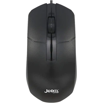 Дротова миша JEDEL CP72+, чорний