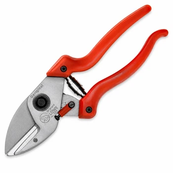 Секатор LOWE Original 6.107 с наковальней для точной обрезки растений