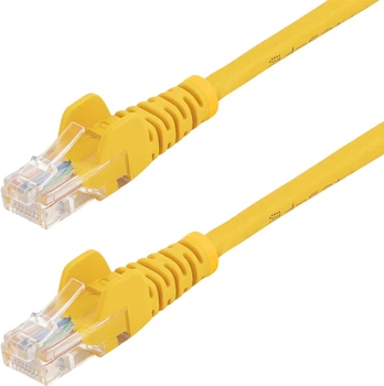 Patchcord Startech Cat5e U/UTP (UTP) RJ-45 3 m Yellow (45PAT3MYL)