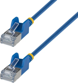 Patchcord Startech Cat 6a U/FTP (STP) RJ-45 0.15 m Blue (N6APATSTP34BLS15CM)