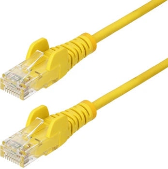 Patchcord Startech Cat 6 U/UTP (UTP) RJ-45 0.5 m Yellow (N6PAT50CMYLS)