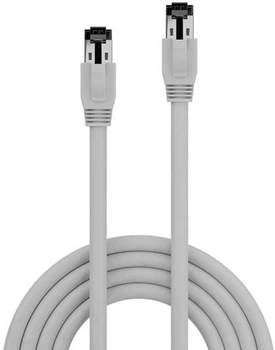 Patchcord Lindy Cat 8.1 S/FTP (S-STP) RJ-45 0.5 m Grey (4002888474412)