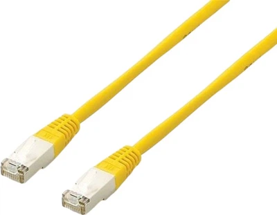 Патч-корд Equip Cat 6a S/FTP (S-STP) RJ-45 0.5 m Yellow (4015867152621)