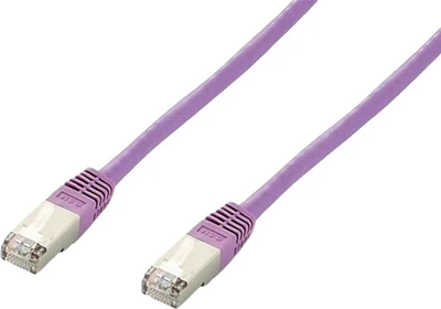 Patchcord Equip Cat 6a S/FTP (S-STP) RJ-45 15 m Purple (4015867163238)