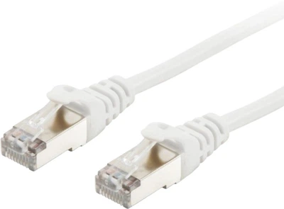 Patchcord Equip Cat 6a S/FTP (S-STP) RJ-45 15 m White (4015867204207)