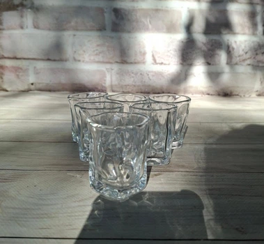 Набір стопок Yiwu Ice Shots скляних 60 мл 6 шт Прозорий HP-17-66