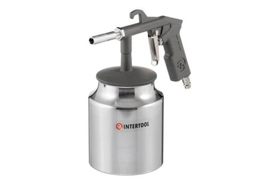 Пневмопістолет піскоструминний Intertool нижній бак 1000 мол 8bar (PT-0705)