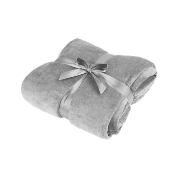 Плед полярний 200x220 см Teesa Gray (TSA8902-1)