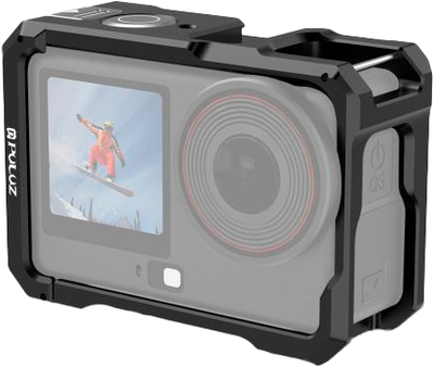 Obudowa ochronna Puluz dla DJI Osmo Action 6 metalowa z przylaczem zimna stopka (5905156101807)