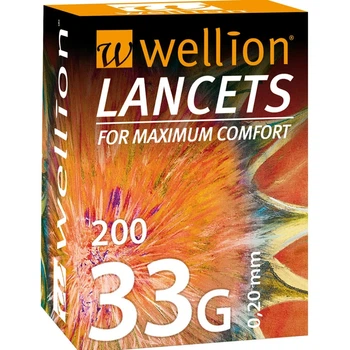 Ланцет медицинский Wellion 33G, 200 шт.