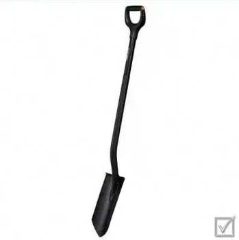 Лопата дренажна Fiskars Ergonomic Pro, 1066709 для траншей
