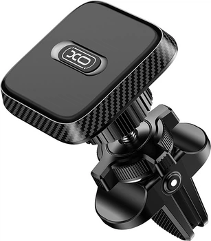 Uchwyt samochodowy na telefon XO C123 Air Vent Magnetic Black (6920680835720)