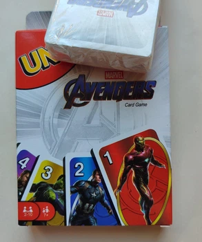 Настольная карточная игра Avengers 108 карт для всей семьи