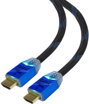 Кабель SteelPlay HDMI - HDMI 2 м Blue (3760210998845)