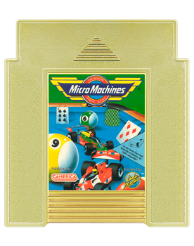 Игра Camerica NES Micro Machines USA Английская Версия Только Картридж Б/У