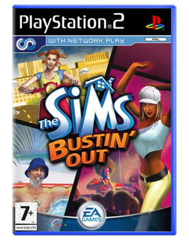 Игра Sony PlayStation 2 The Sims Bustin' Out Europe Английская Версия Б/У