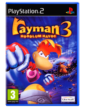 Игра Sony PlayStation 2 Rayman 3: Hoodlum Havoc Europe Английская Версия + Обложка Б/У