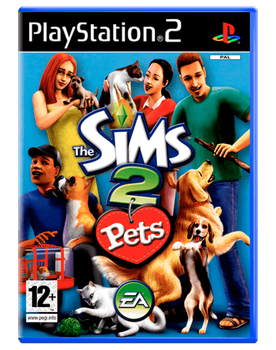 Игра Sony PlayStation 2 The Sims 2: Pets Europe Английская Версия Б/У