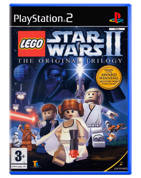 Игра Sony PlayStation 2 LEGO Star Wars II: The Original Trilogy Europe Английская Версия Без Обложки Б/У
