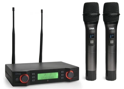 Dwukanałowy cyfrowy system bezprzewodowy DNA VM DUAL VOCAL SET z 2 mikrofonami (5907780144175)