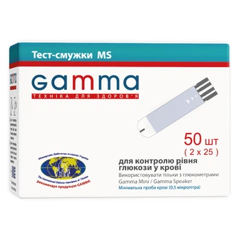 Тест–смужки ТМ GAMMA MS