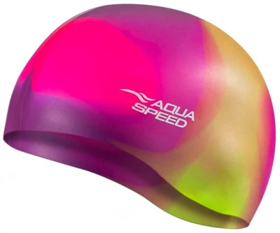 Шапочка для плавания Aqua Speed BUNT 8840, мультиколор, OSFM 113-32